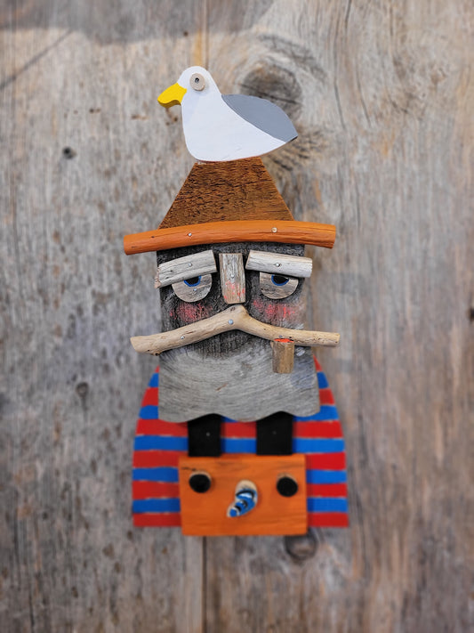 Large Sailor w/ Seagull #13 | Seahag Studios