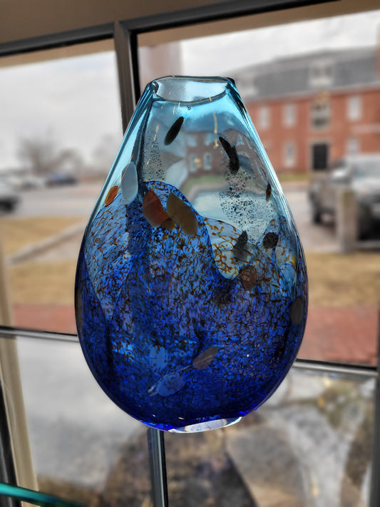 Marsh View Series No.2 | Round Vase | Gordo Glass