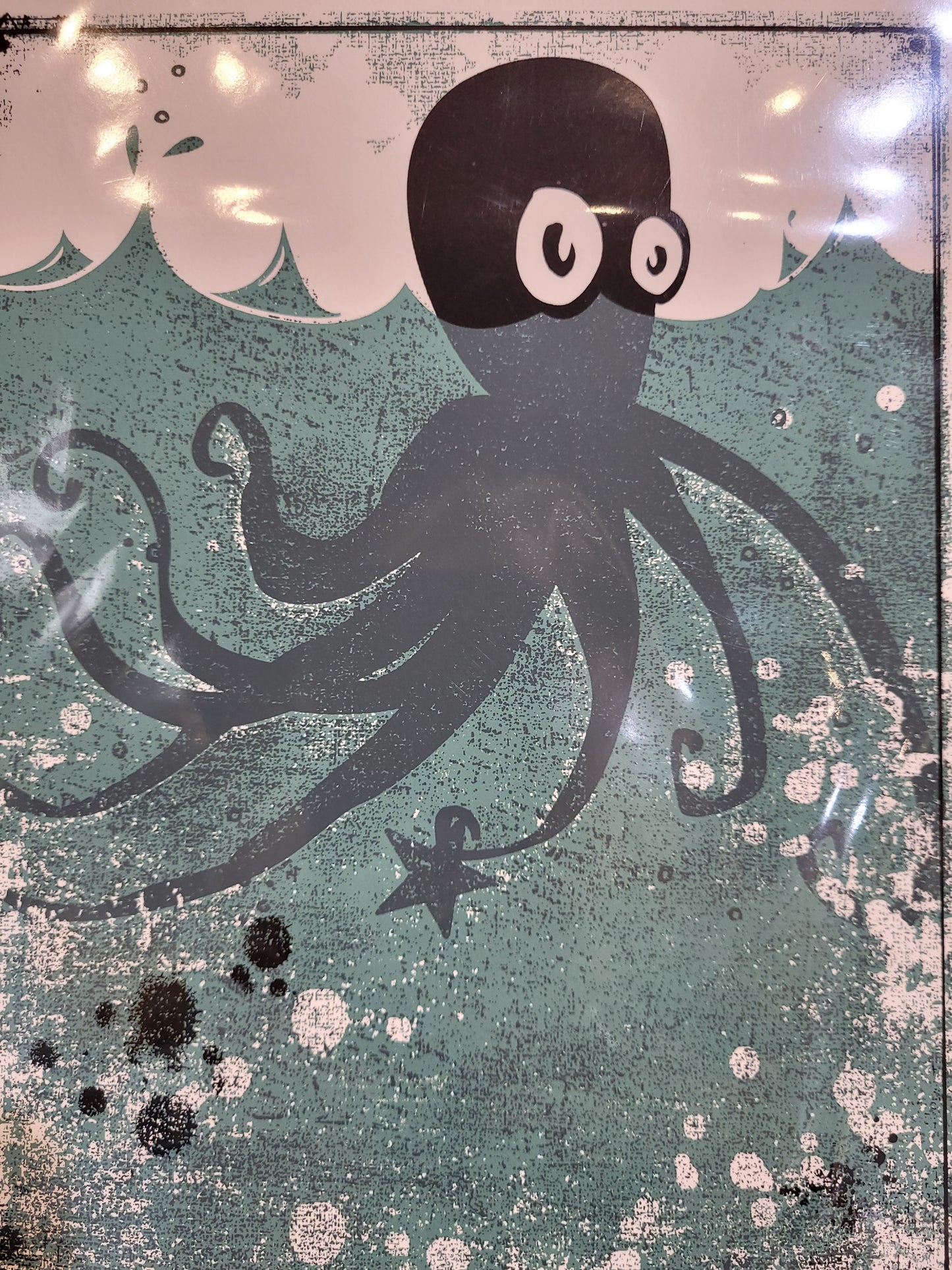 “Barely in Touch with the Outside World”  | Silkscreen Print | James Polisky