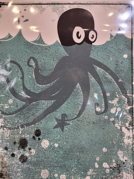 “Barely in Touch with the Outside World”  | Silkscreen Print | James Polisky