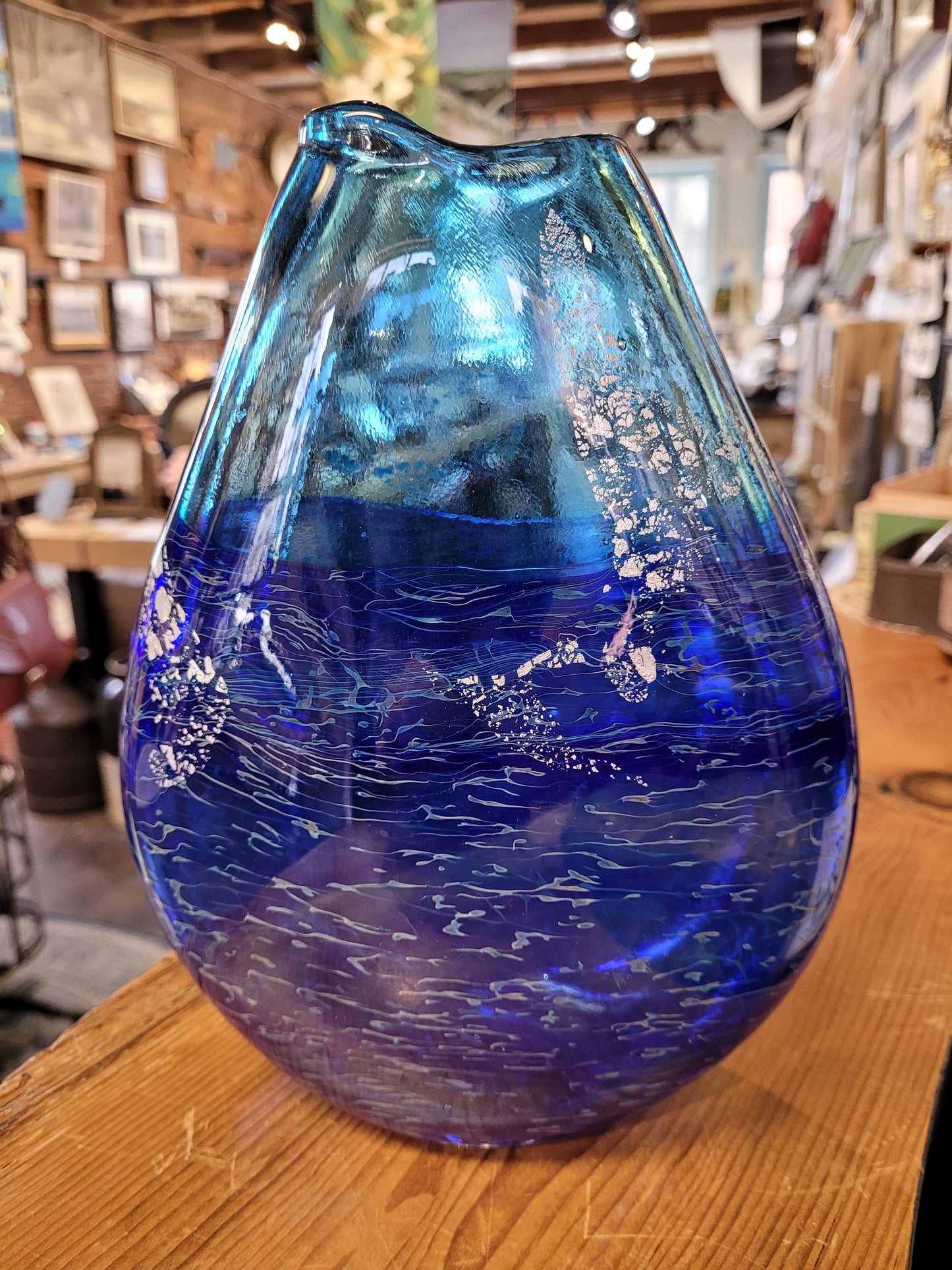 Marsh View Series No.1 | Round Vase | Gordo Glass