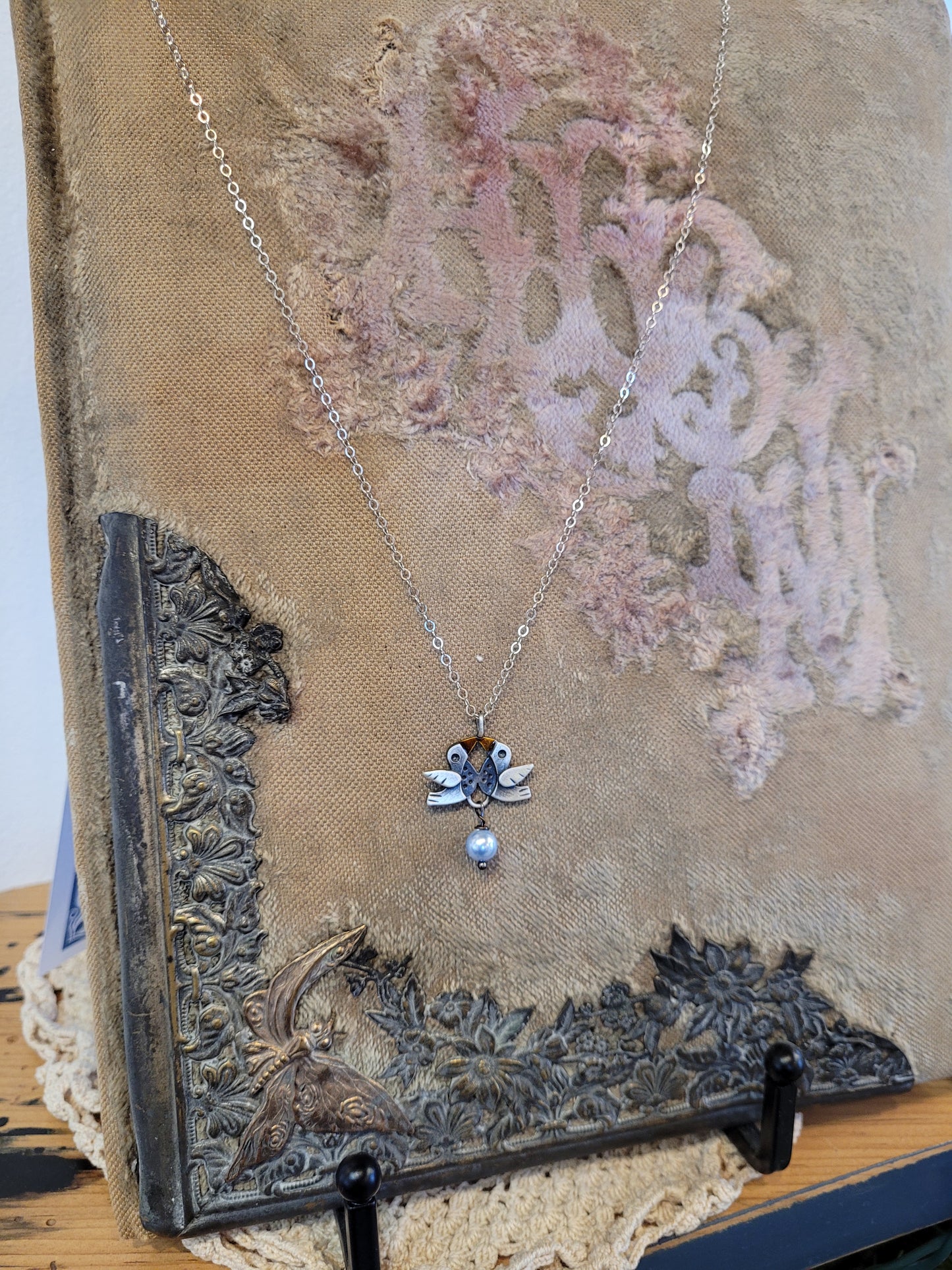 Lovebirds Pendant | Chickenscratch