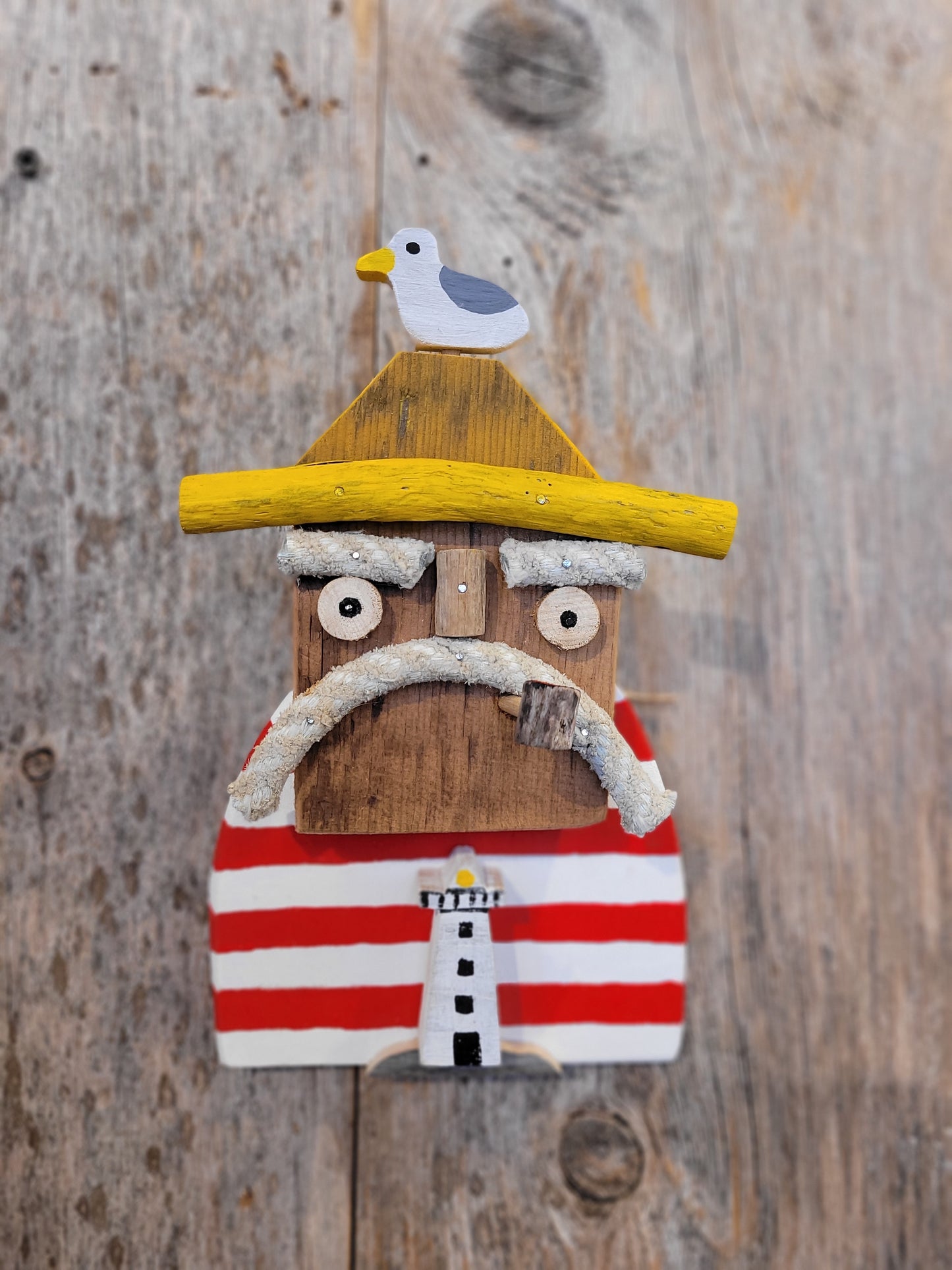 Large Sailor w/ Seagull #16 | Seahag Studios