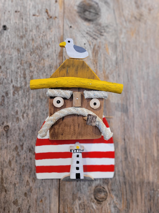 Large Sailor w/ Seagull #16 | Seahag Studios