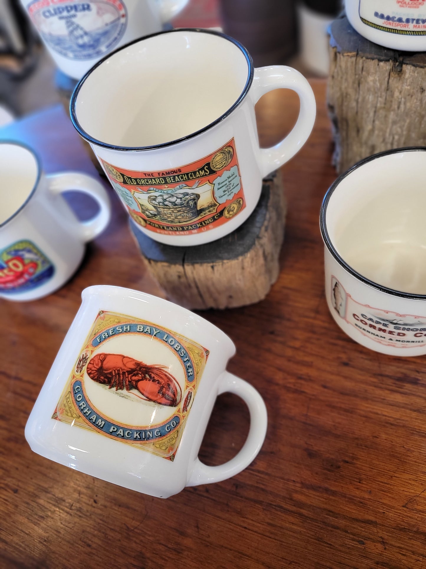 NE Cannery Series | Gorham Packaging Co | Ceramic Camper Mug