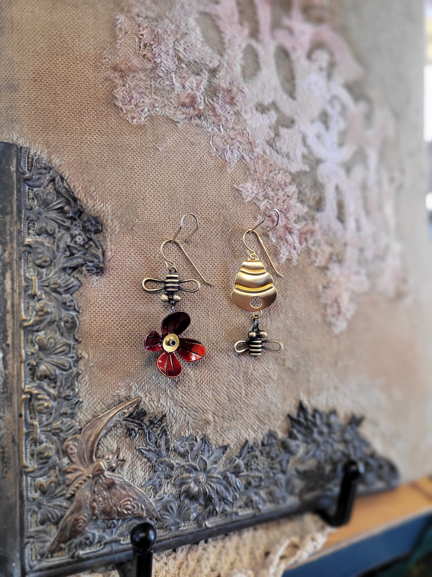 Bee Line Earrings | Chickenscratch