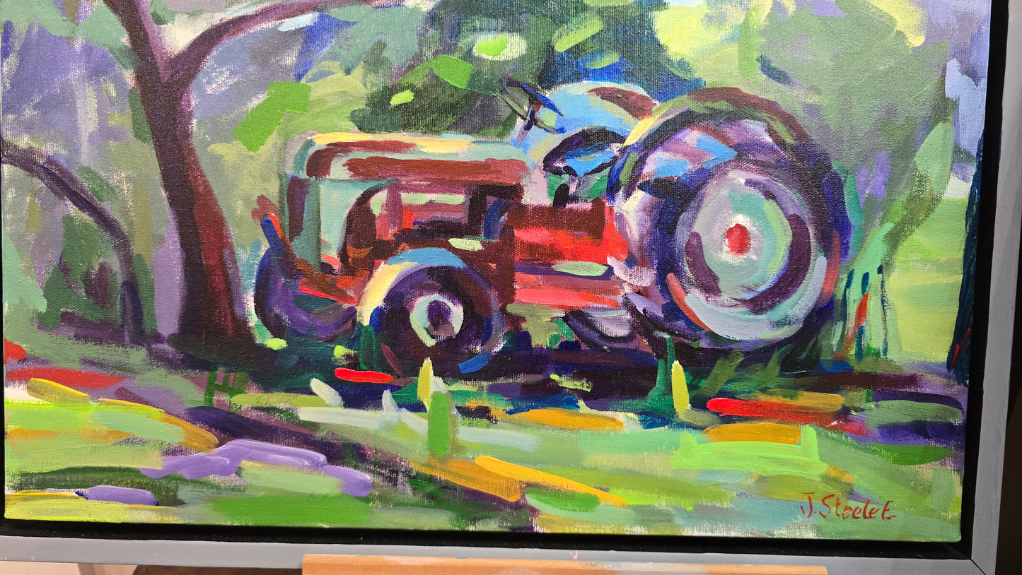 Jeannette Esposito | "The Workhorse" | Framed Original 16x20