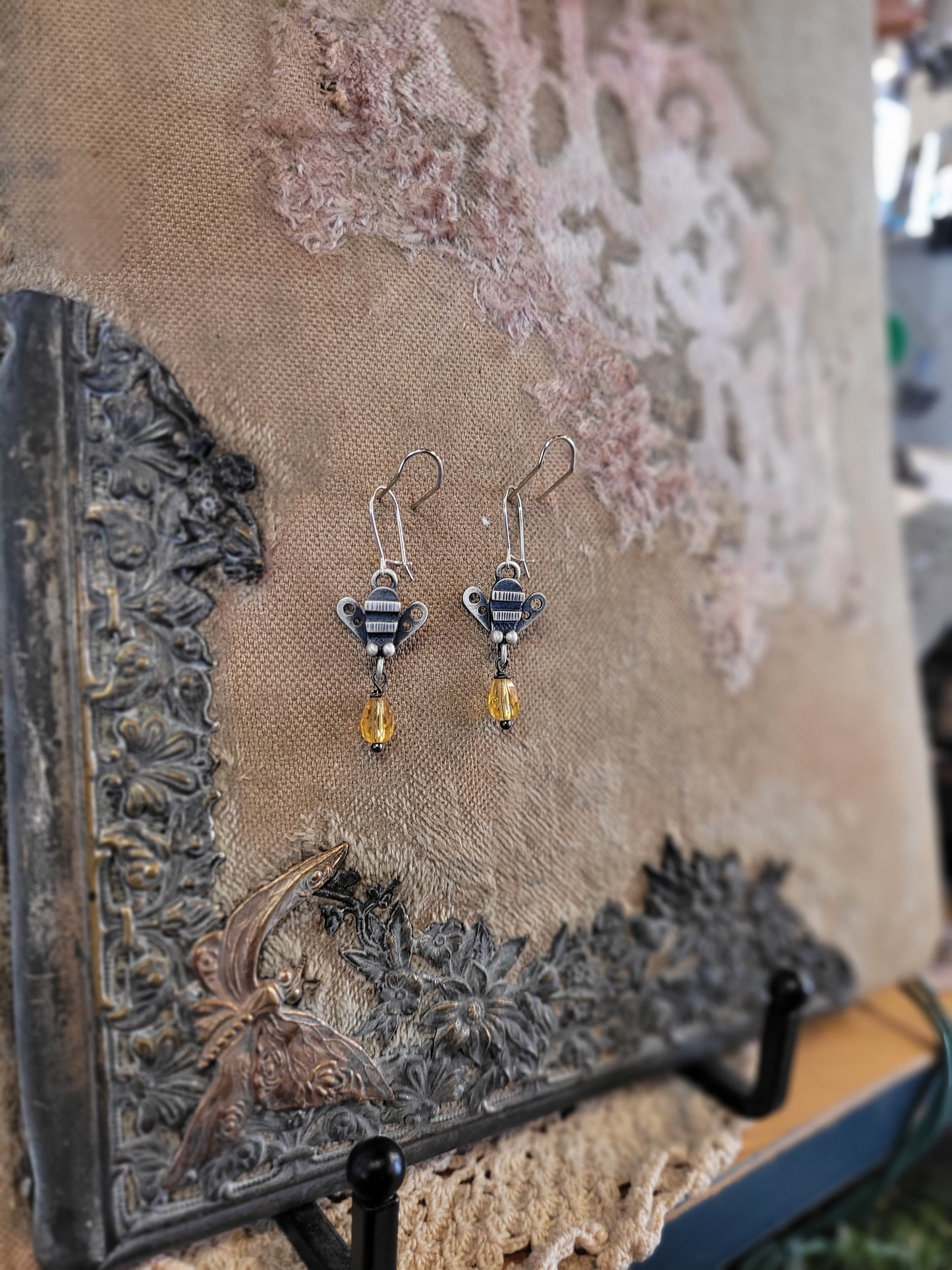 Honey Bee Earrings | Chickenscratch
