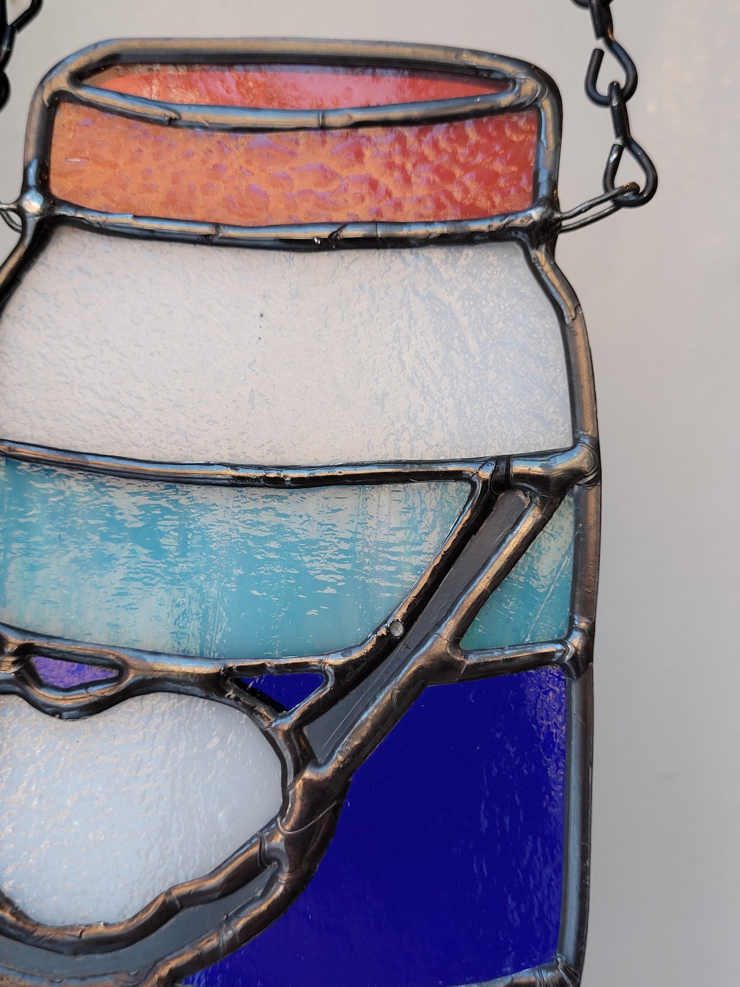 Stained Glass "Fluff" Jar | Libby Lipin