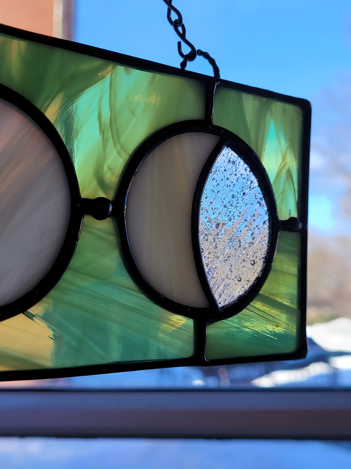 Moon Phase | Stained Glass | Holly Beck
