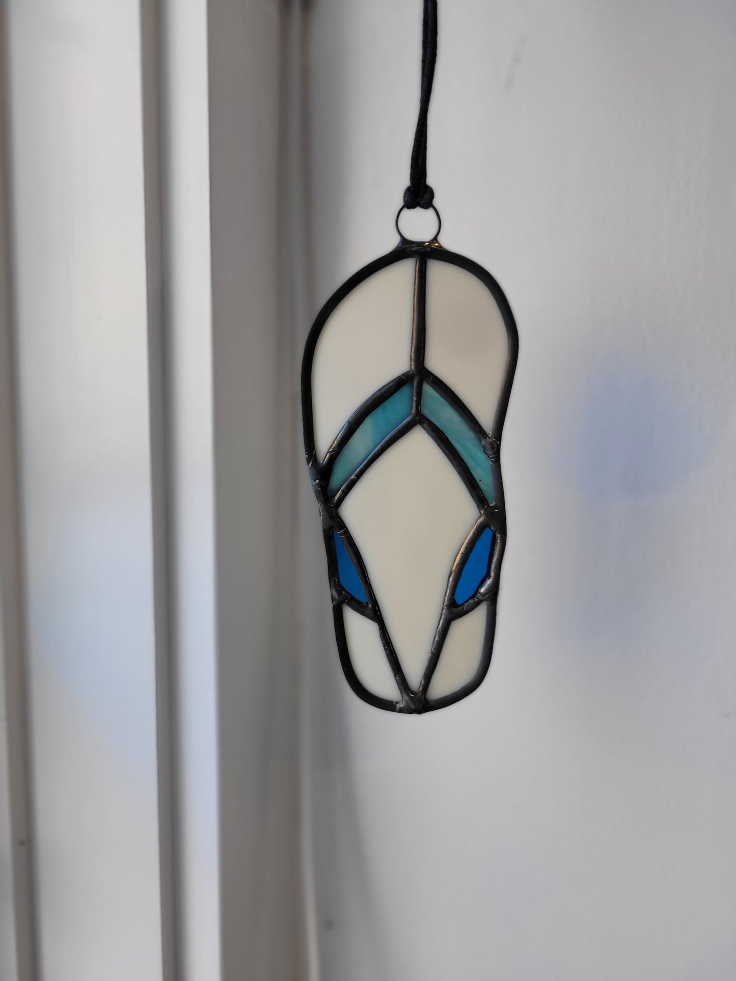 Stained Glass "Sandals" | Libby Lipin
