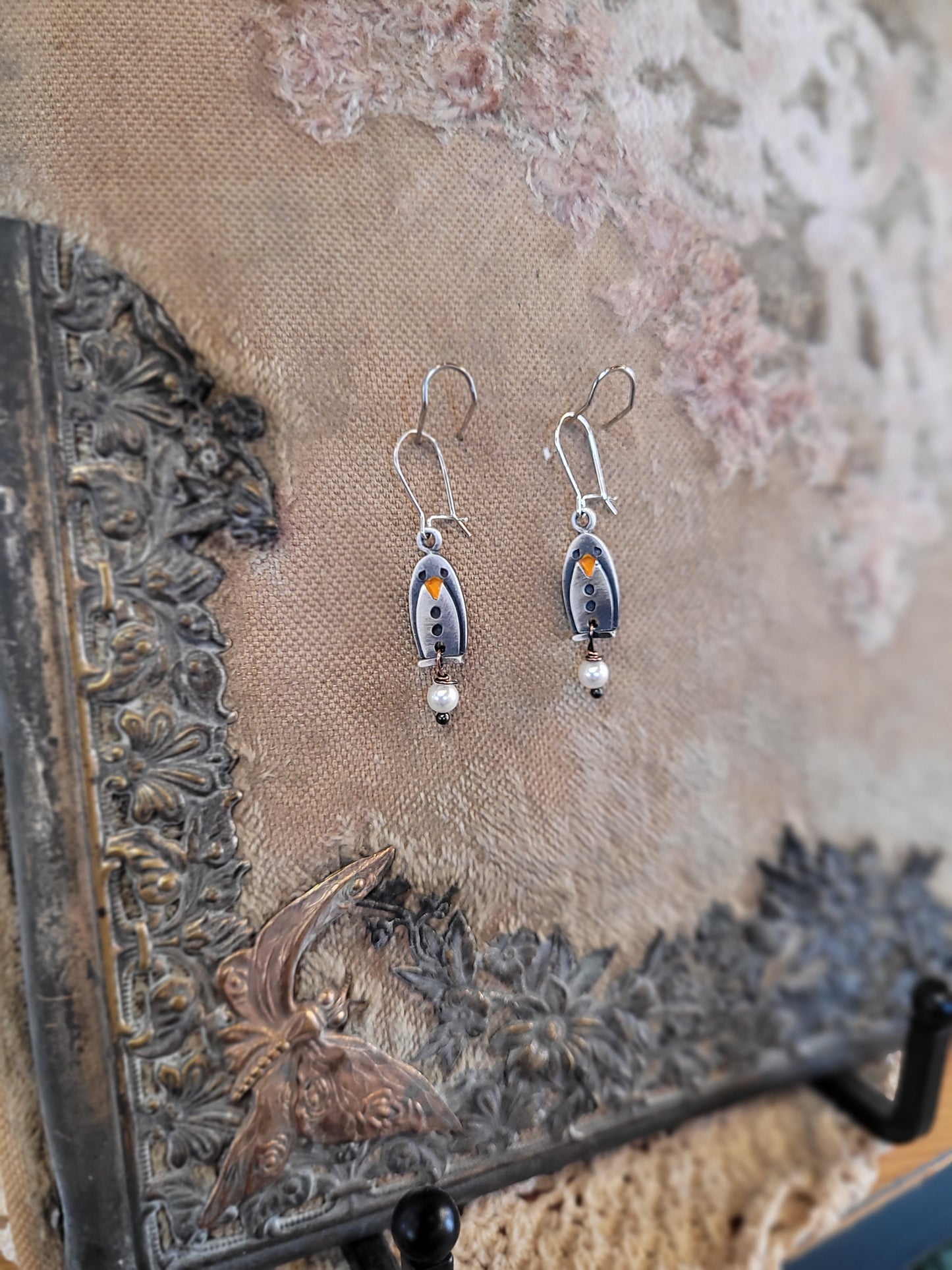 Penguin Earrings | Chickenscratch