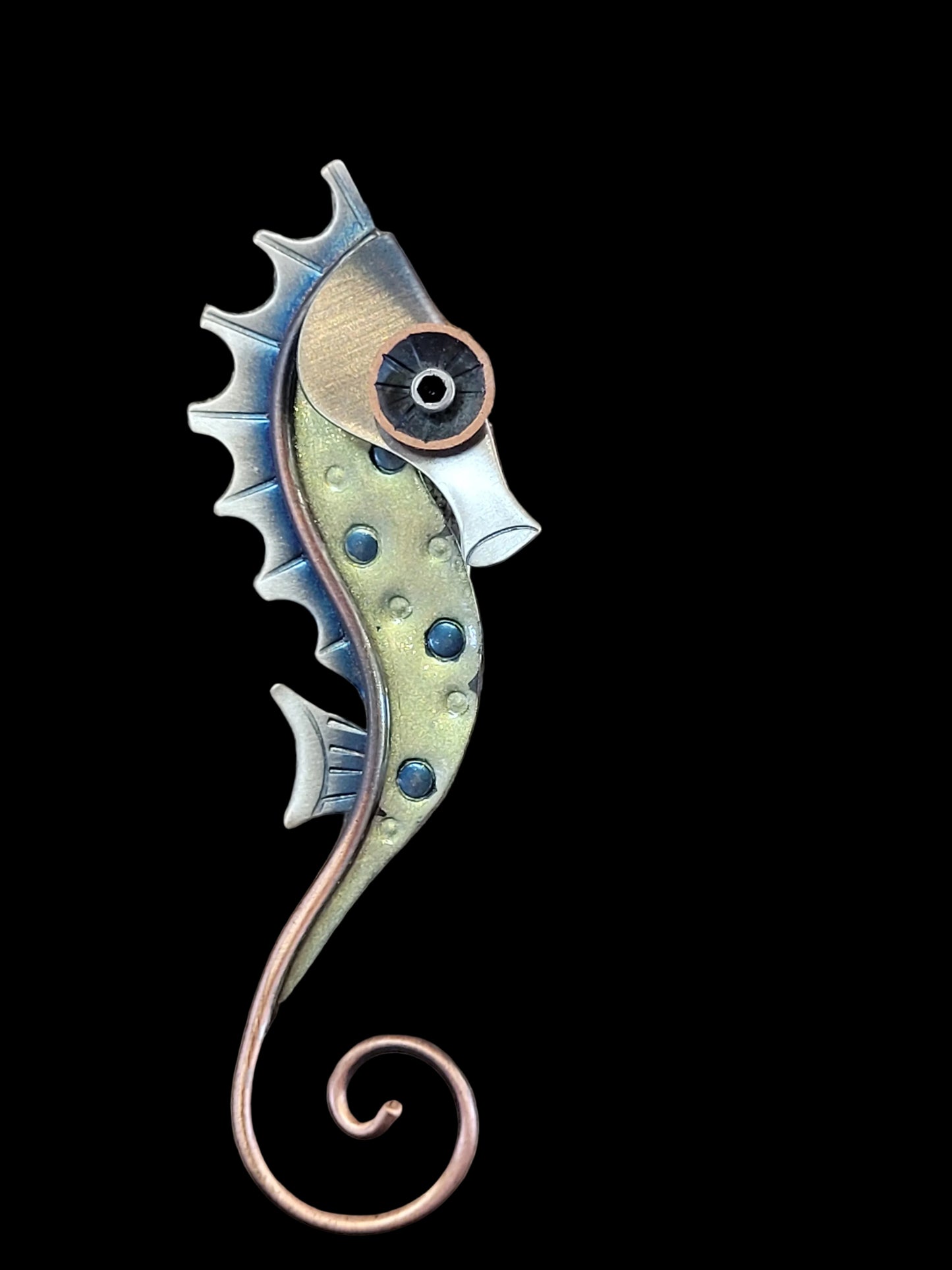 Seahorse Pin | Chickenscratch