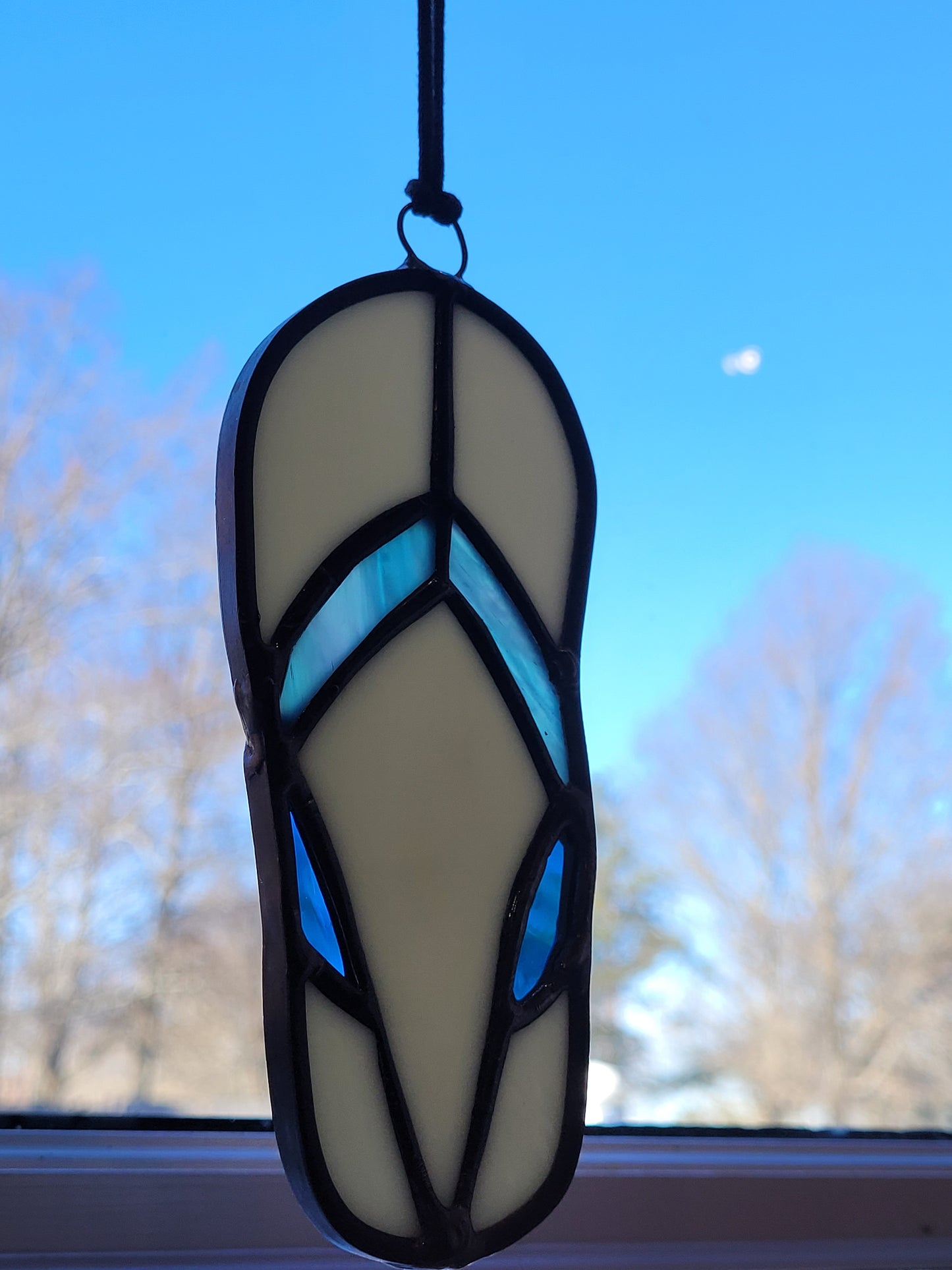 Stained Glass "Sandals" | Libby Lipin
