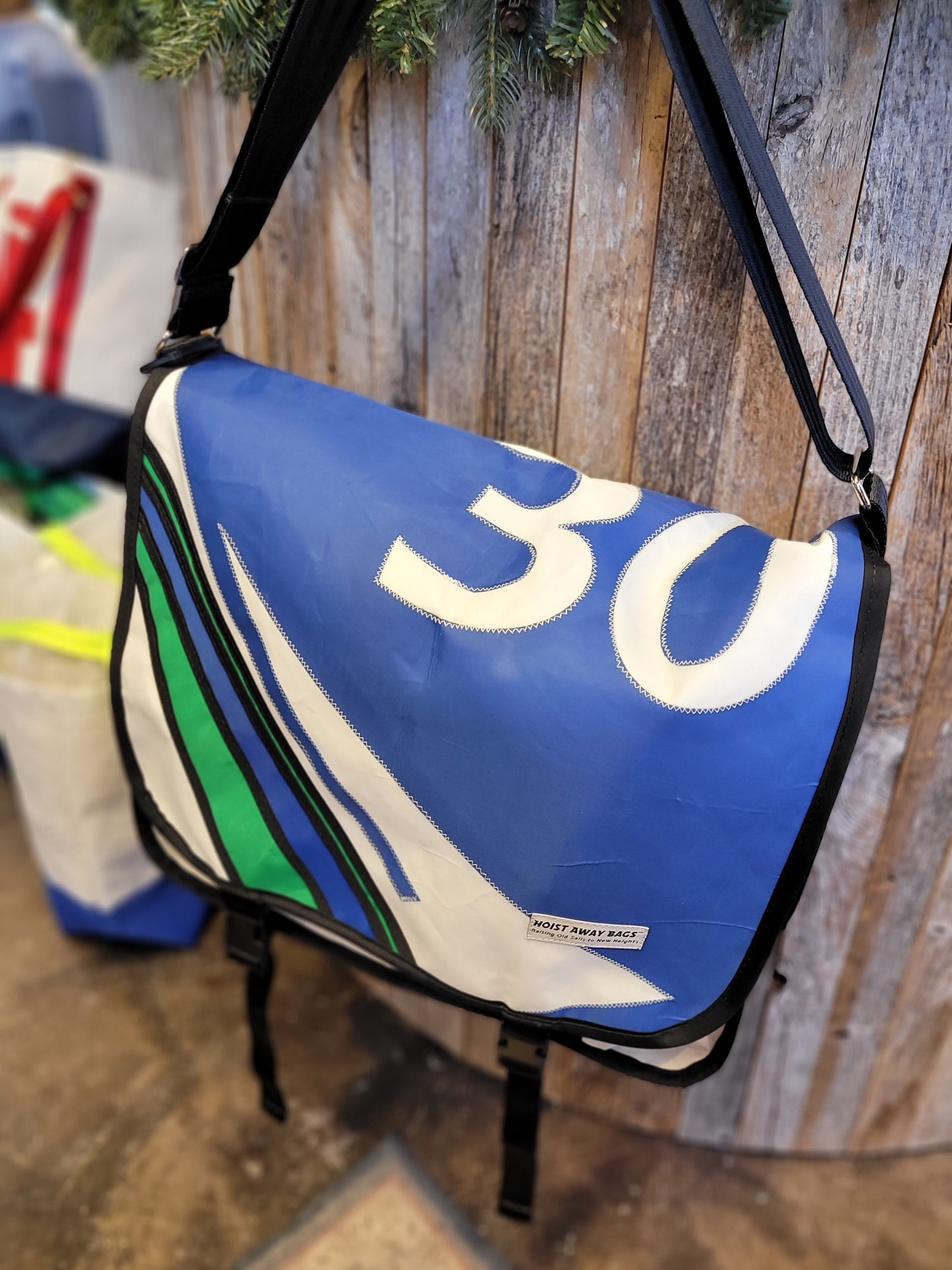 Hoist Away Bags | Sailcloth Messenger Bag