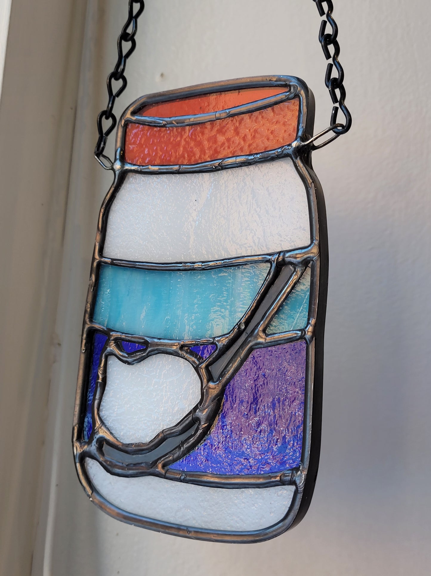Stained Glass "Fluff" Jar | Libby Lipin