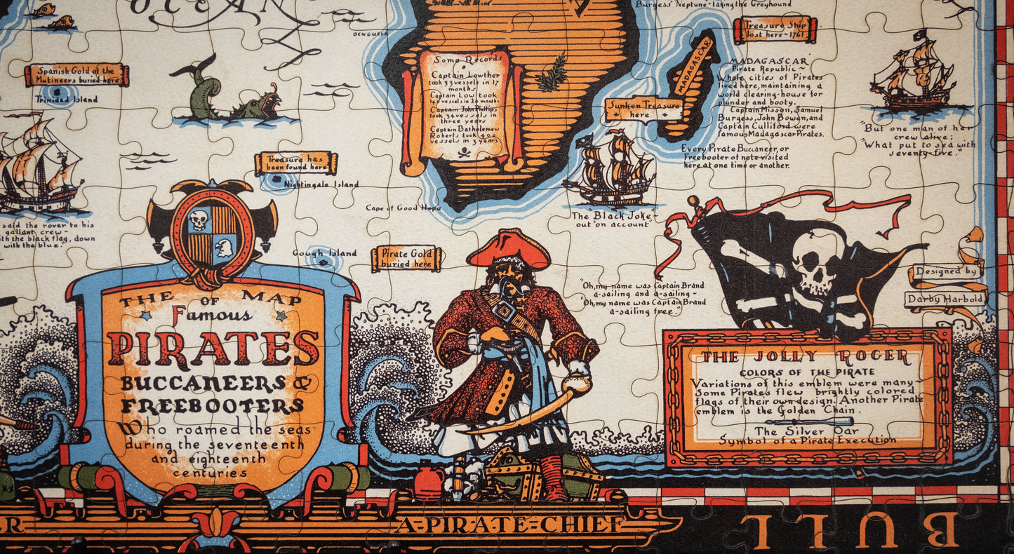 Pirate Map Puzzle - Jack Atherton Series