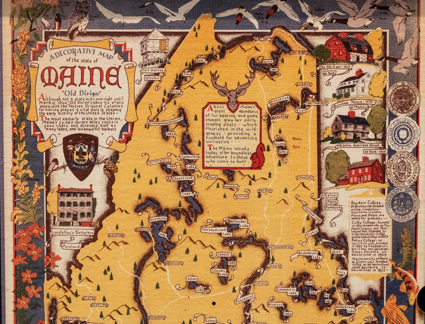 Maine Map Puzzle - Jack Atherton Series