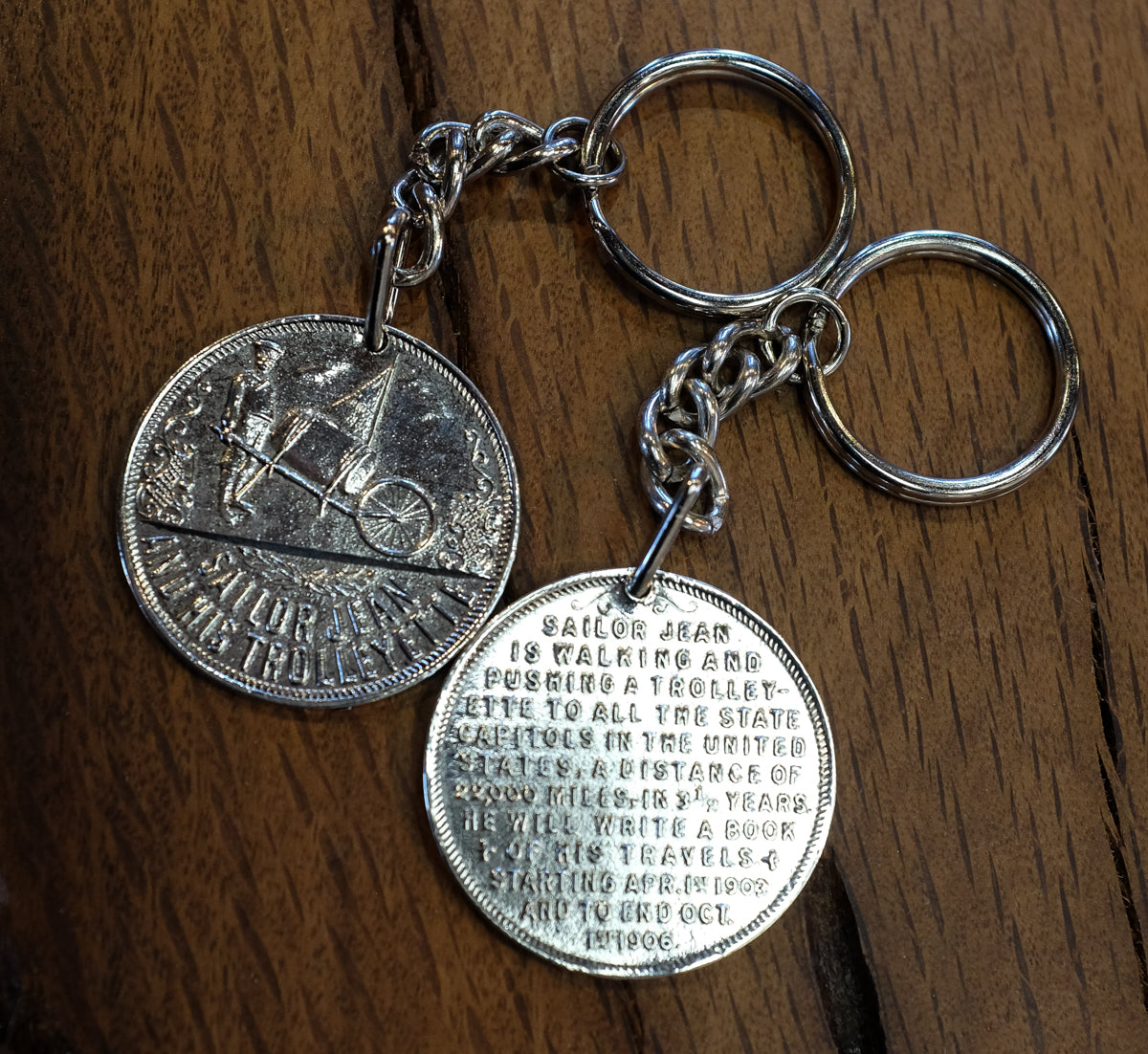 Sailor Jean Token - Newburyport | Key Chain